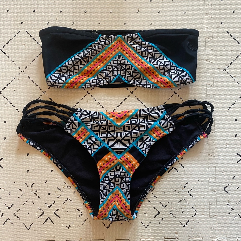 Rip Curl two-piece bathing suit, size XS